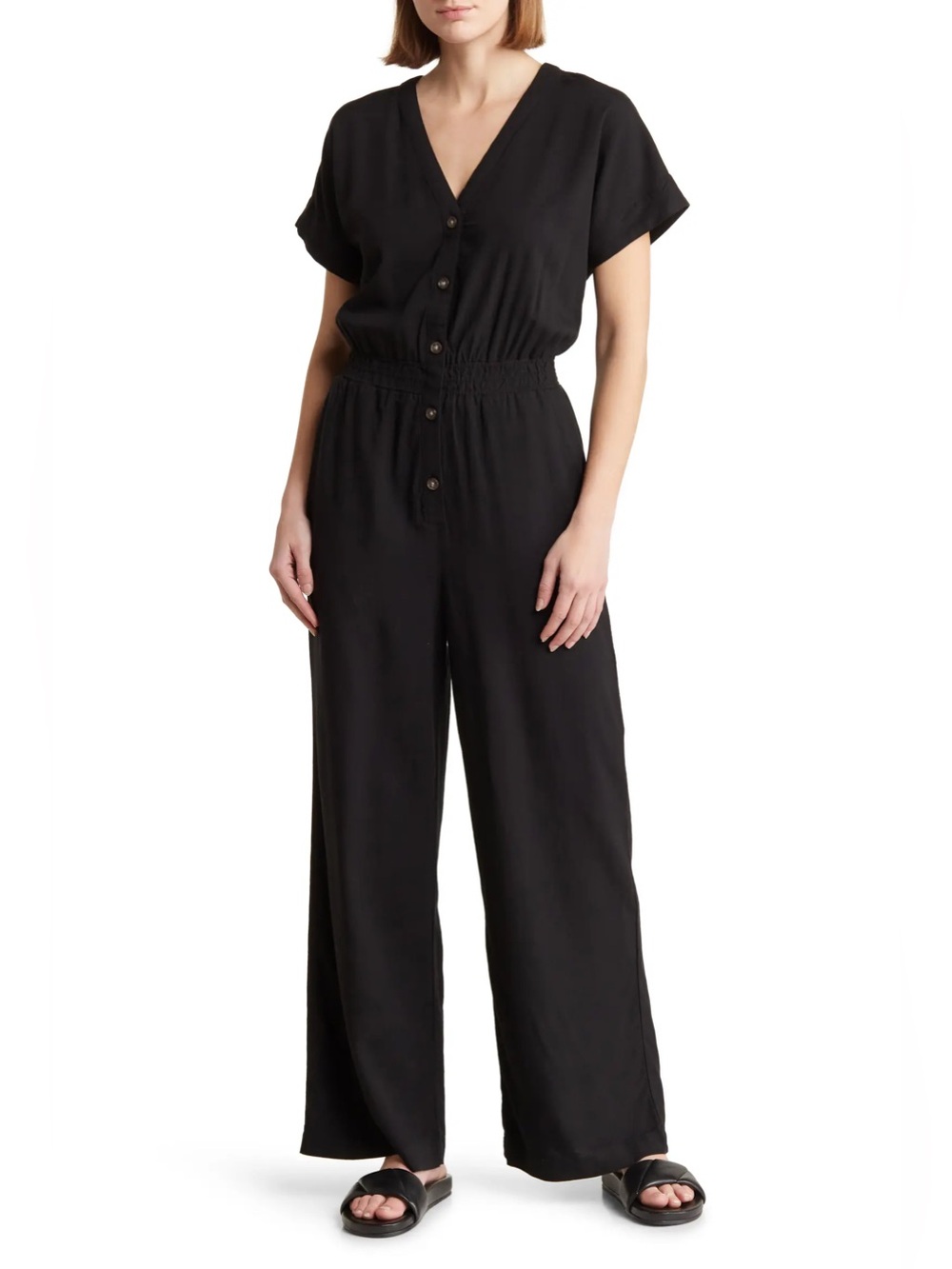 Marine Layer Wide Leg Jumpsuit - Picture 2 of 11